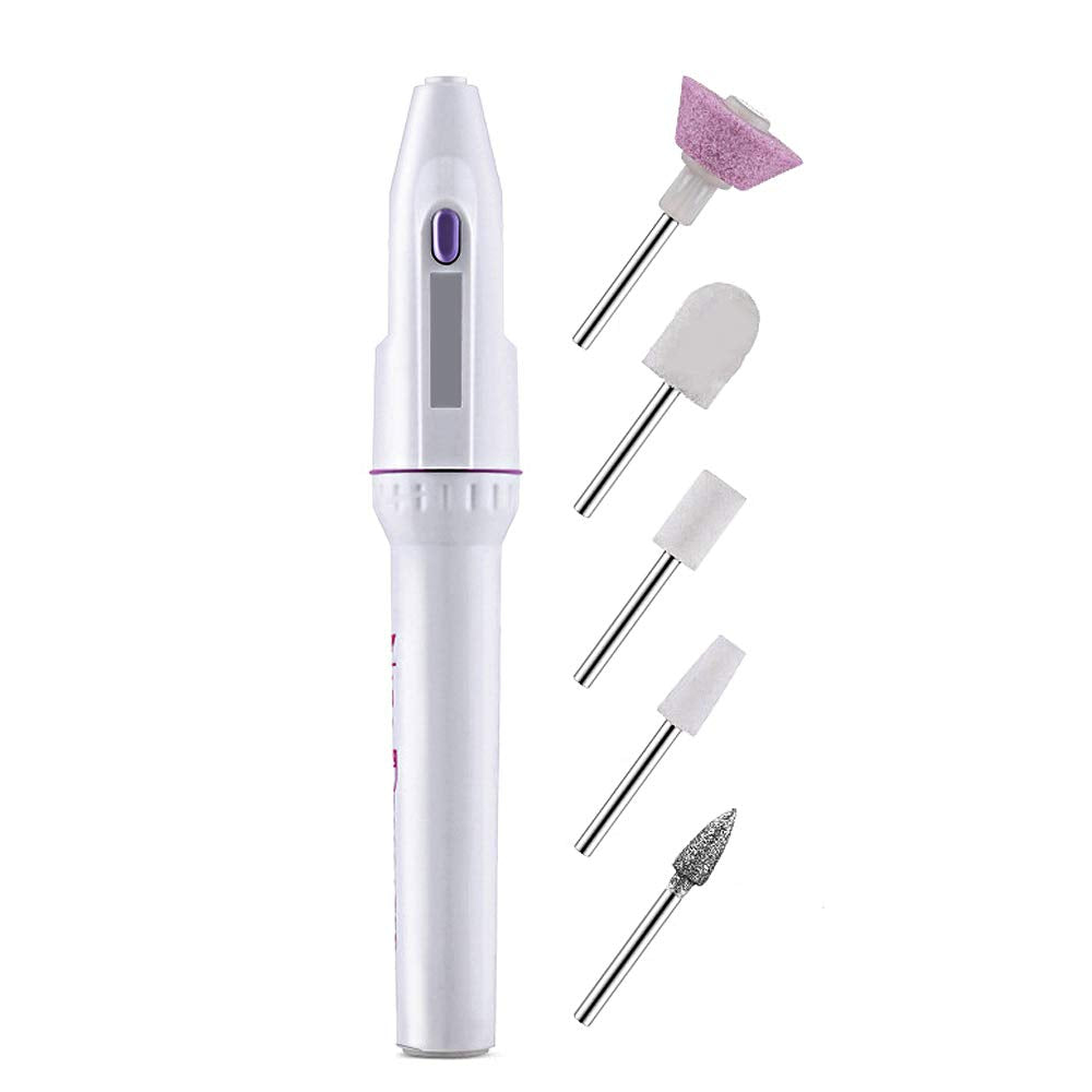 Gleevia Portable mini Nail Drill, Nail Polishing Machine, Grooming, and Polishing of Nails at Home