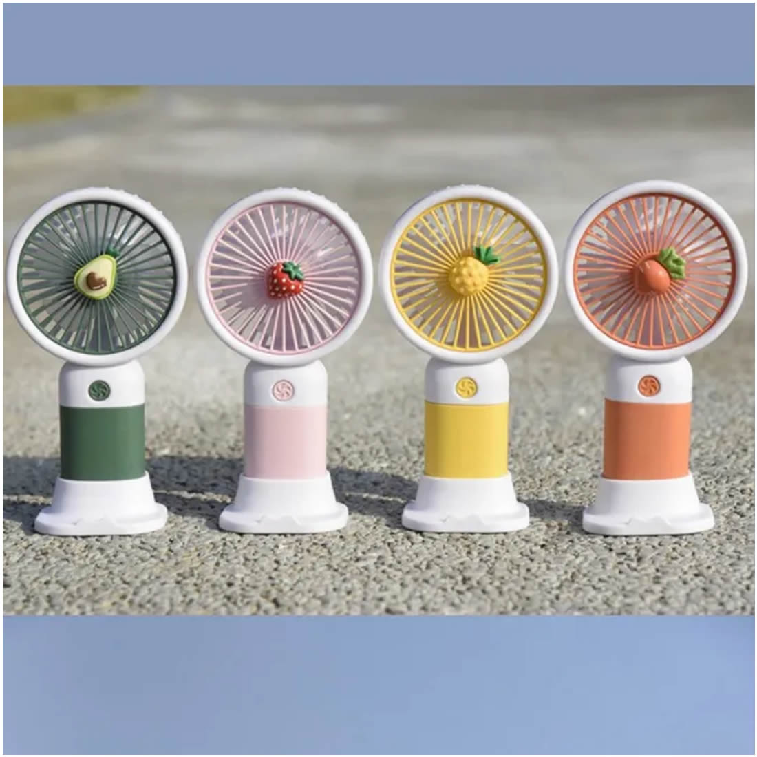 Gleevia Handheld Mini Lash Dryer Fan For Eyelash Extension USB Rechargeable