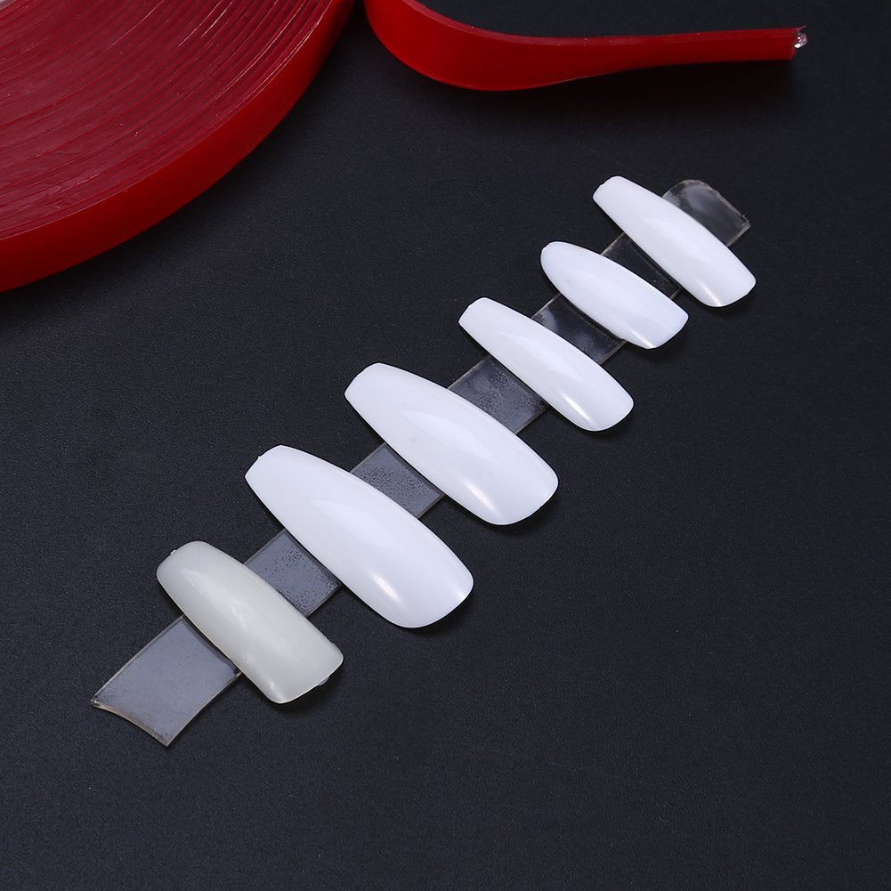 Double Sided Tape Heavy Duty - 1/2" 10' Acrylic Strong Adhesive Removable Double Sided Mounting Tape Clear for Carpet Fix/Home Office Wall/DIY Crafts/Poster/LED Lights/Car Glass Decor
