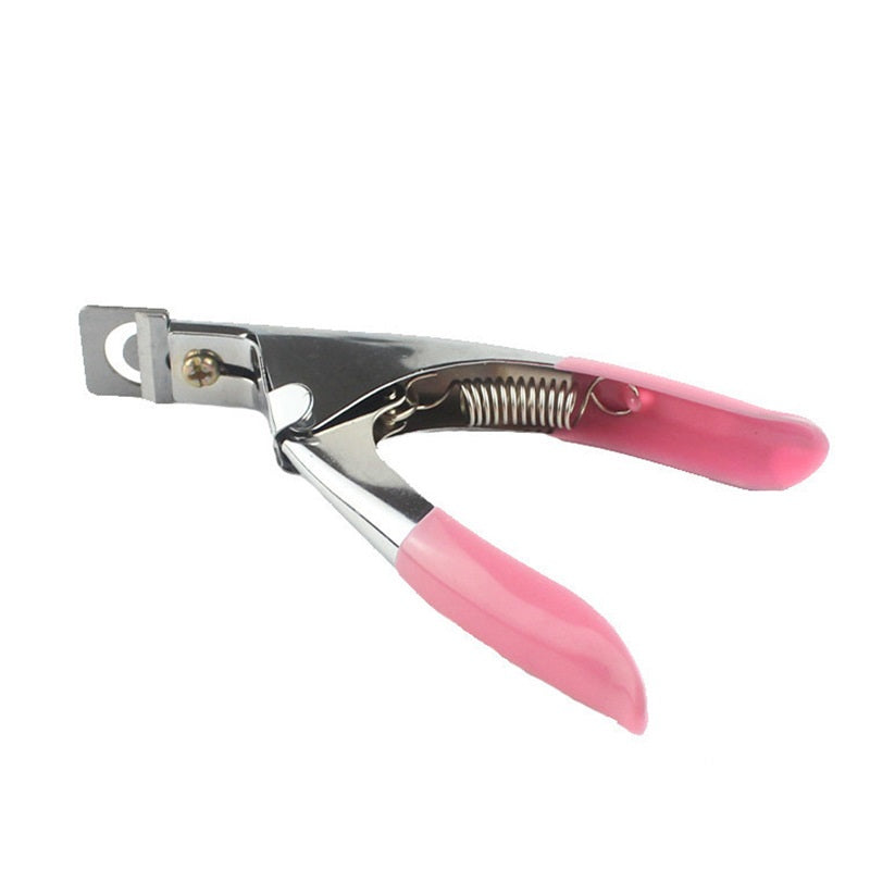 Gleevia False Nail Clipper Rustproof Stainless Acrylic Nail Tips Cutter For Artificial Acrylic Nail (1 Pc)