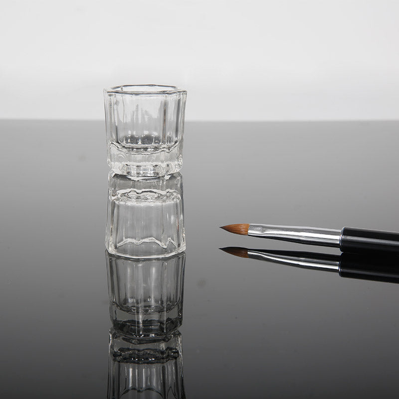 Gleevia Glass Dappen Dish for Nail Art Acrylic Liquid (1pcs)