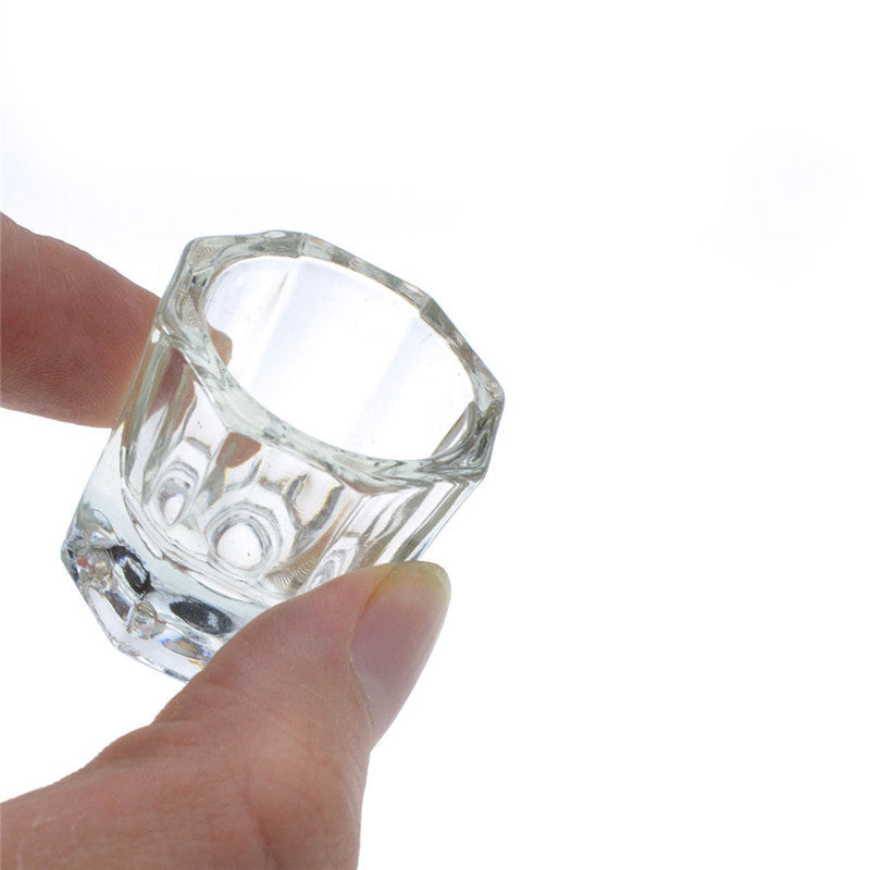 Gleevia Glass Dappen Dish for Nail Art Acrylic Liquid (1pcs)