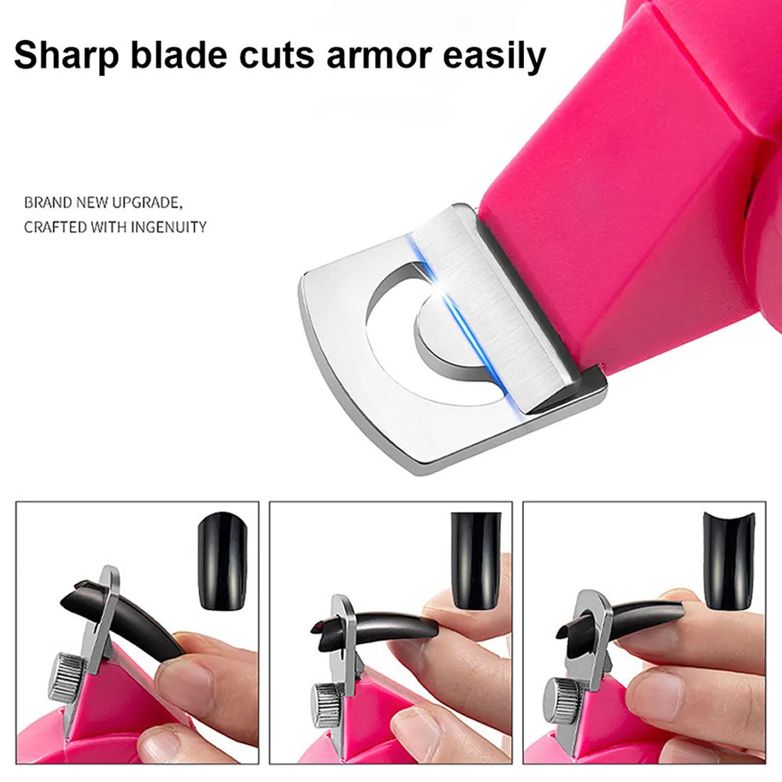 Professional Nail Art Premium Tips Clipper | False Nail Trimmer | Artificial Nail Edge Cutter