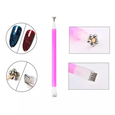 Cat-Eye Gel Polish Magnet 2D/3D/9D Nail Magnetic Sticks for Cat Eye Effects on Nails