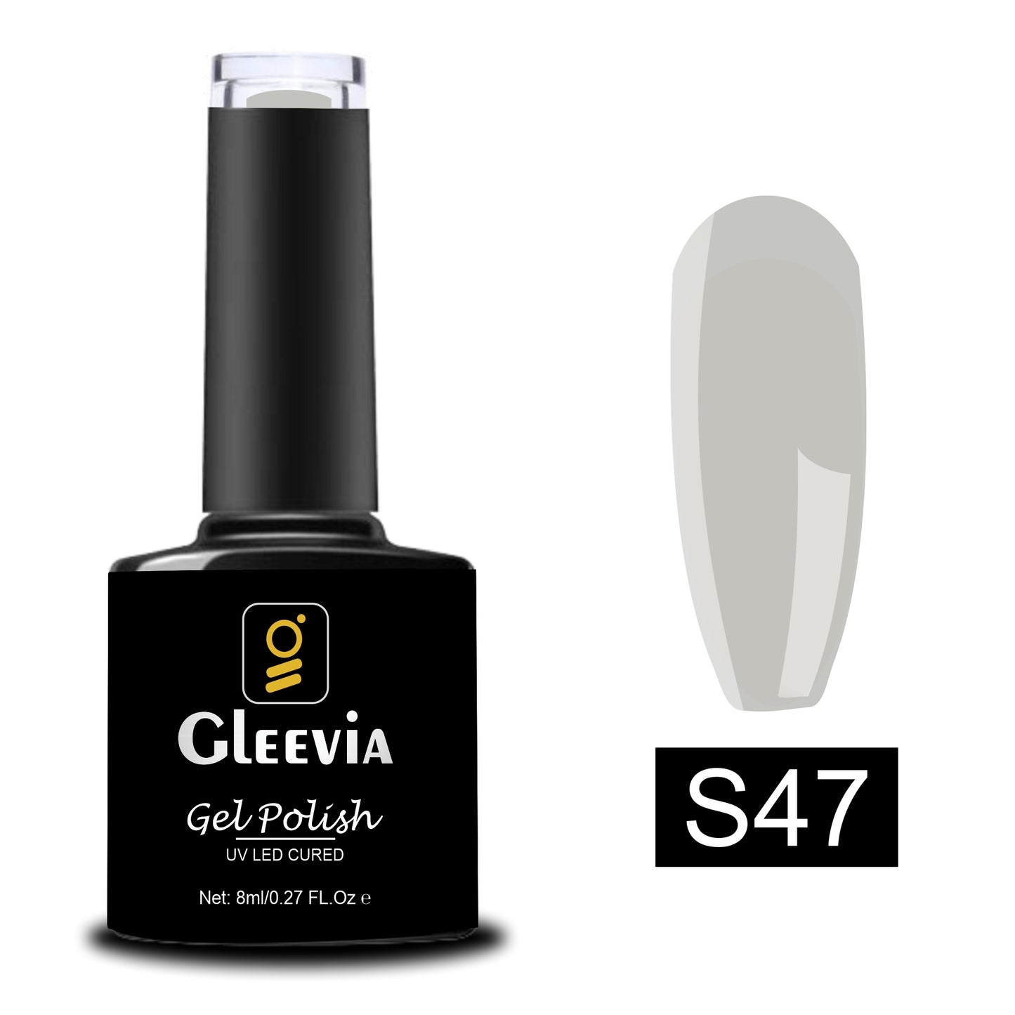 UV/LED Gel Polish for Professionals 15ml Brush Cap Shade S47