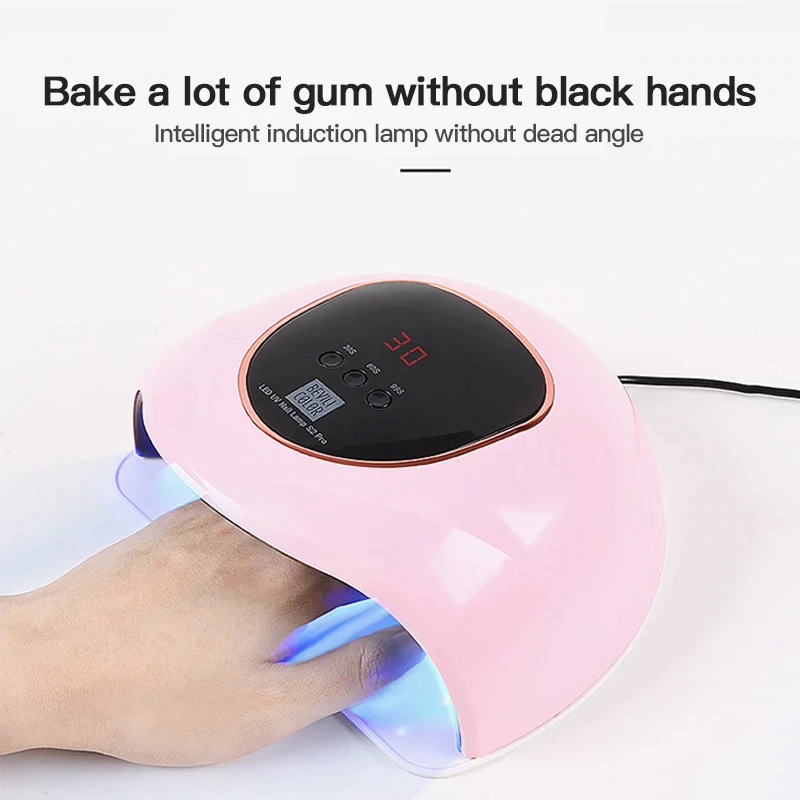 Gleevia UV Led Lamp 36W For All Types Gel 30 LED Lamp for Nails New Design Nail Art Manicure Tools Nail Polish Dryer (UV Power 36 W)