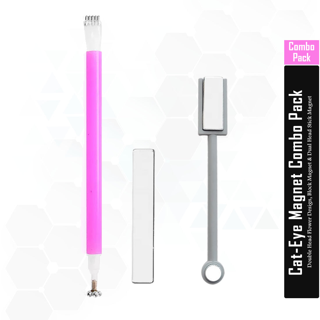 Cat-Eye Gel Polish Magnet 2D/3D/9D Nail Magnetic Sticks for Cat Eye Effects on Nails