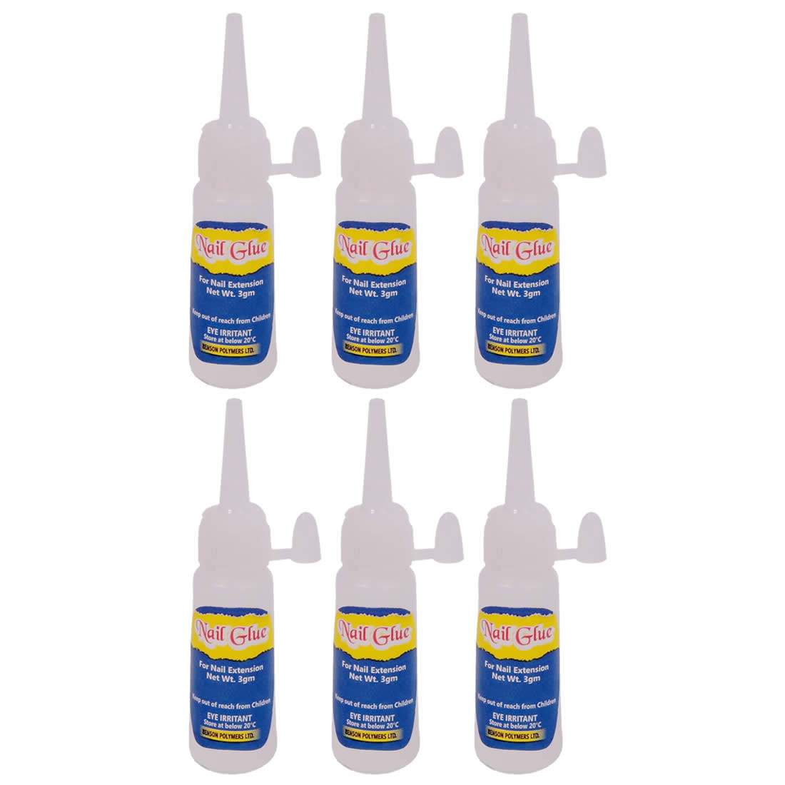 Nail Glue | Super Nail Adhesive Quick Dry Gel 3gm/Pack