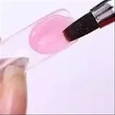 Poly Gel Artificial Nail Tip Extensions Brush Set of 3 for Nail Art