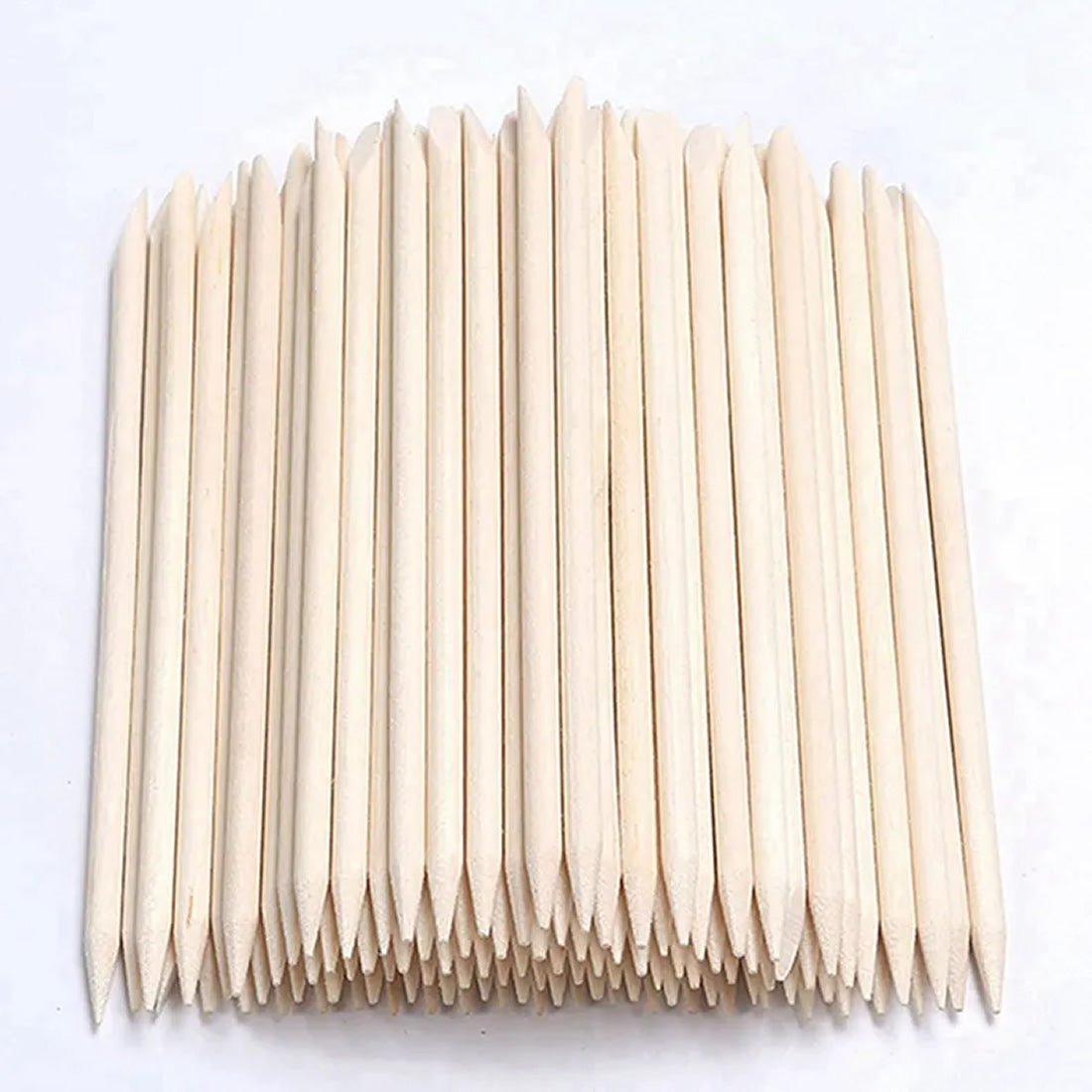 Multifunctional Orange Wood Dual Headed Stick Cuticle Pusher for Nail Art | Manicure & Pedicure |