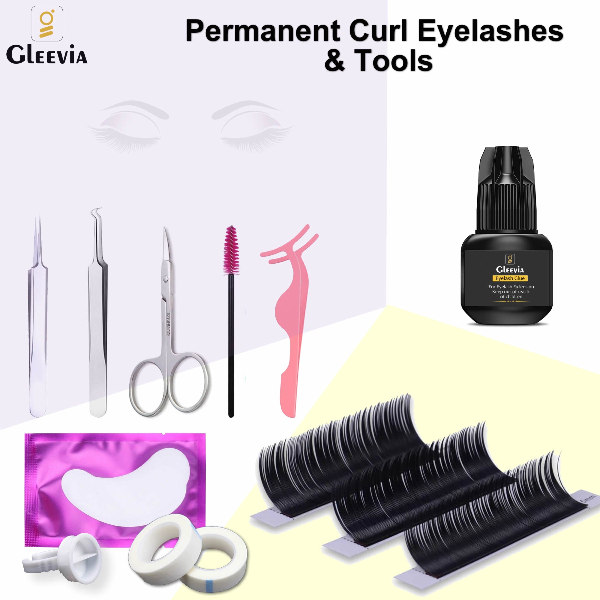 Gleevia Permanent Eyelash