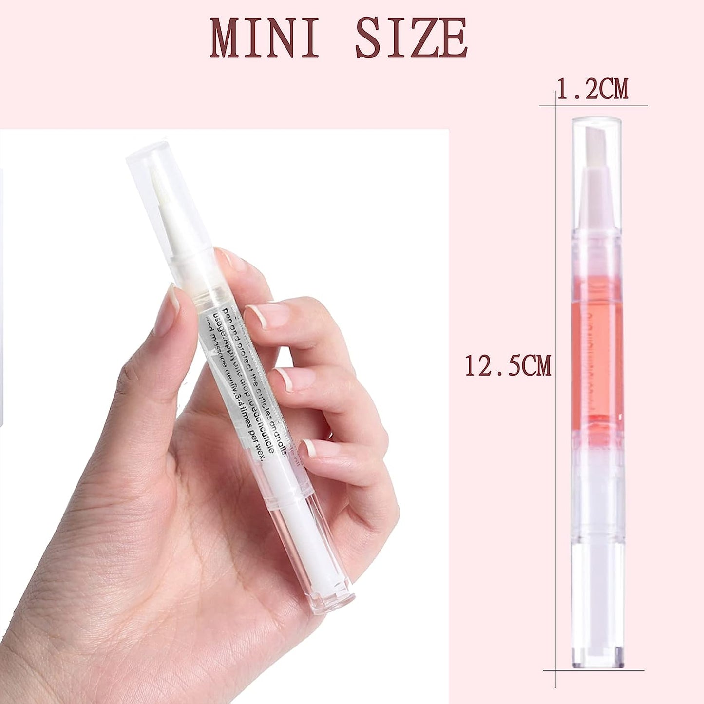 Gleevia Cuticle Oil Pen for Nail Care, 1PCS Cuticle Oil Nail Nutrition Oil With Natural Ingredients Revitalize Pen for Nail Growth Moisturizing