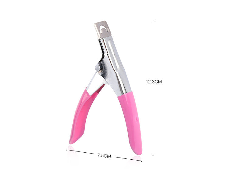 Gleevia False Nail Clipper Rustproof Stainless Acrylic Nail Tips Cutter For Artificial Acrylic Nail (1 Pc)