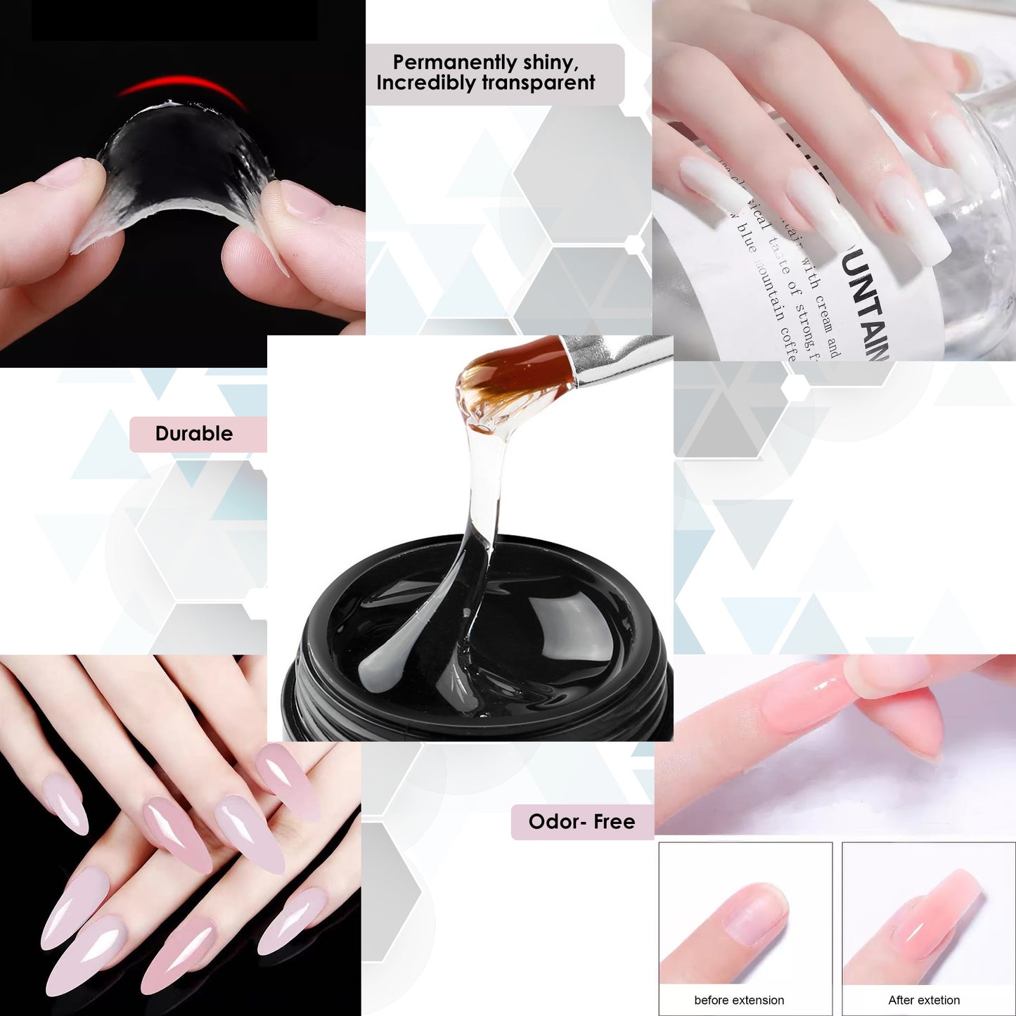 Gleevia Premium Nail Art Kit for Professional & Nail Artist (Pack of 30)