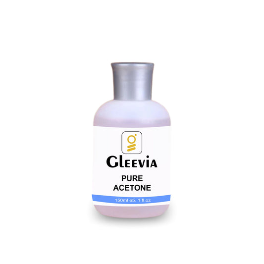 Gleevia Pure Acetone Liquid | Nail Polish Remover 150ml Bottle