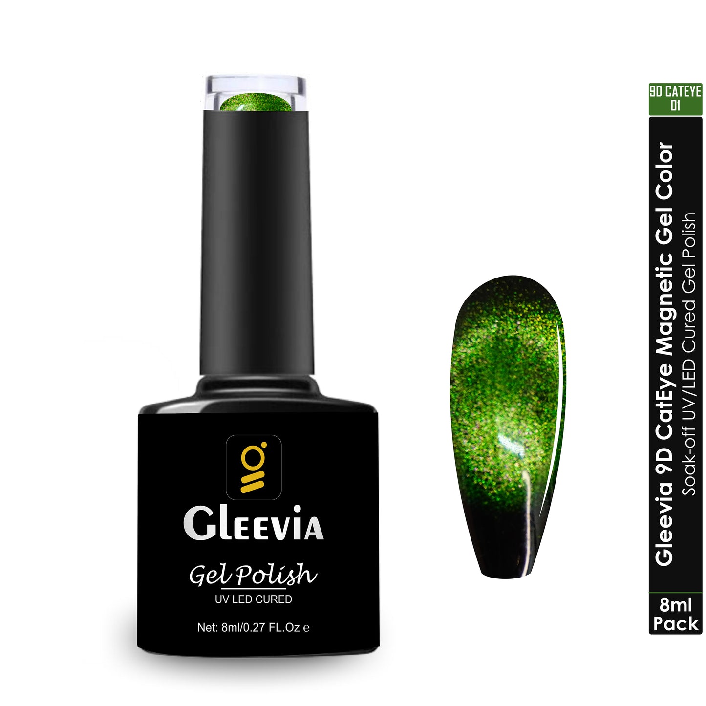 9D CatEye UV Gel Polish | Magnetic 9D Gel Nail Polish for Professionals 15ml