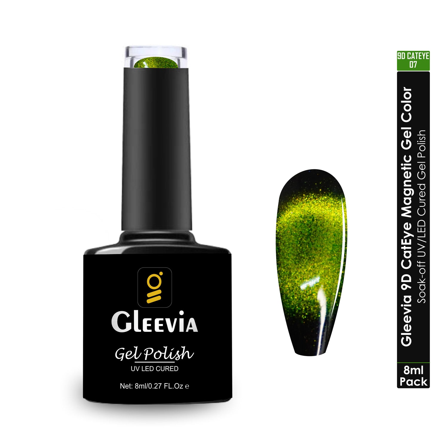 9D CatEye UV Gel Polish | Magnetic 9D Gel Nail Polish for Professionals 15ml