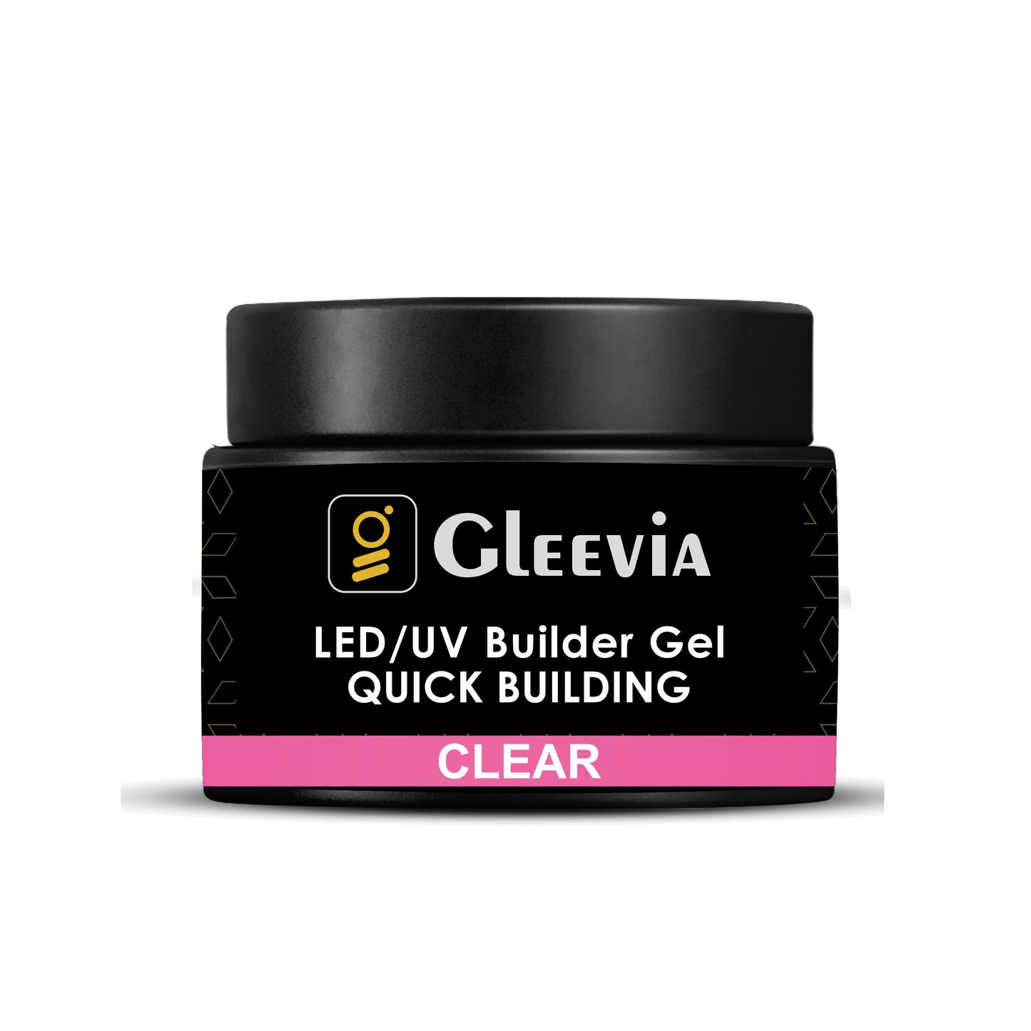 UV/LED Clear Builder Gel for Quick Building Nail Extension - 50ml Box