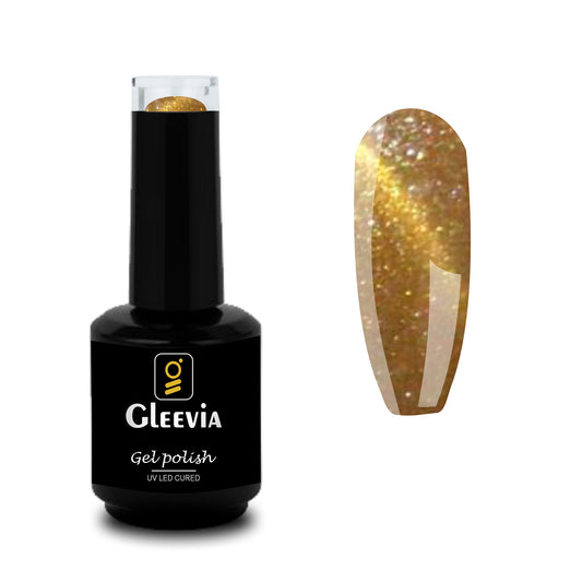 Gleevia Cat-Eye UV Gel Polish 15ml Brush Cap Shade C5