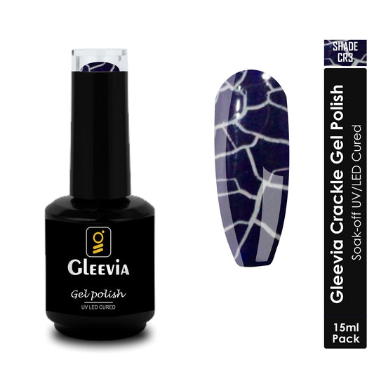 Crackle UV Gel Polish for Professionals 15ml Brush Cap CR3