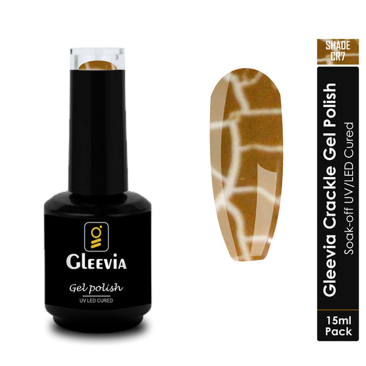 Crackle UV Gel Polish for Professionals 15ml Brush Cap CR7