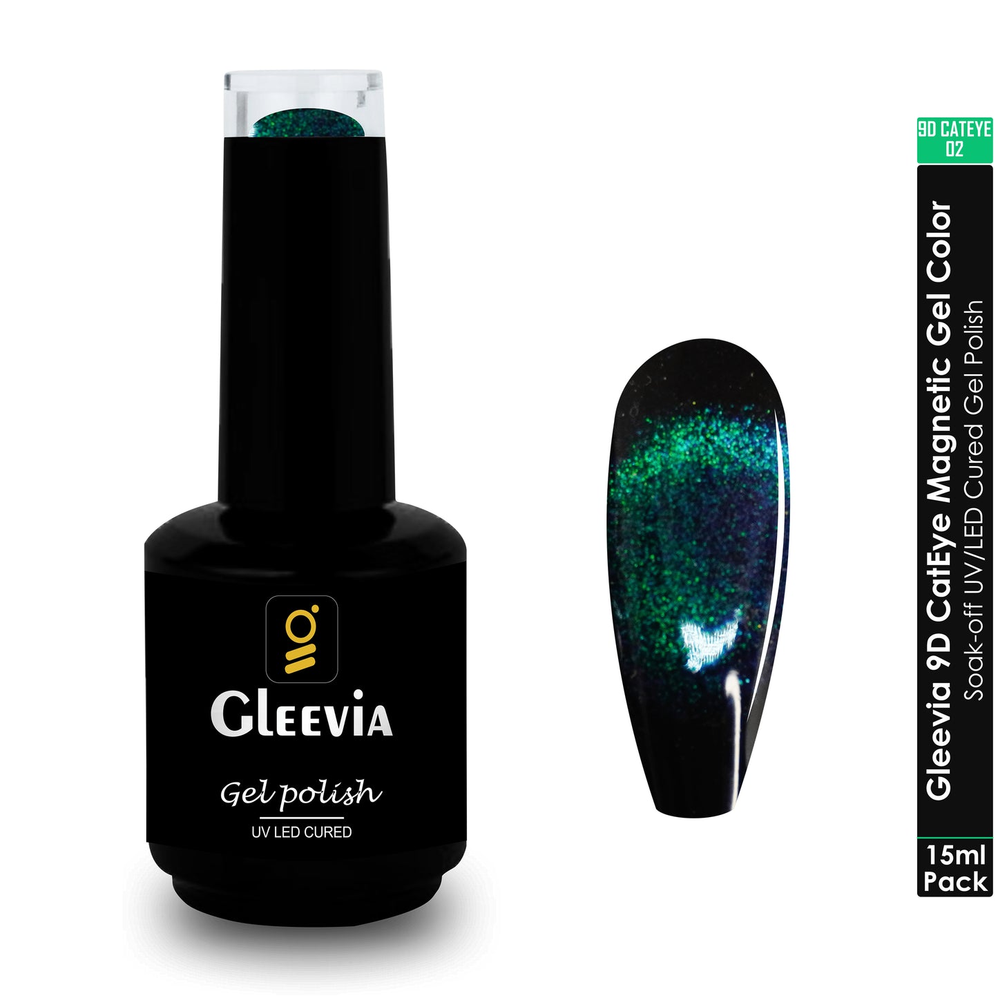 9D CatEye UV Gel Polish | Magnetic 9D Gel Nail Polish for Professionals 15ml