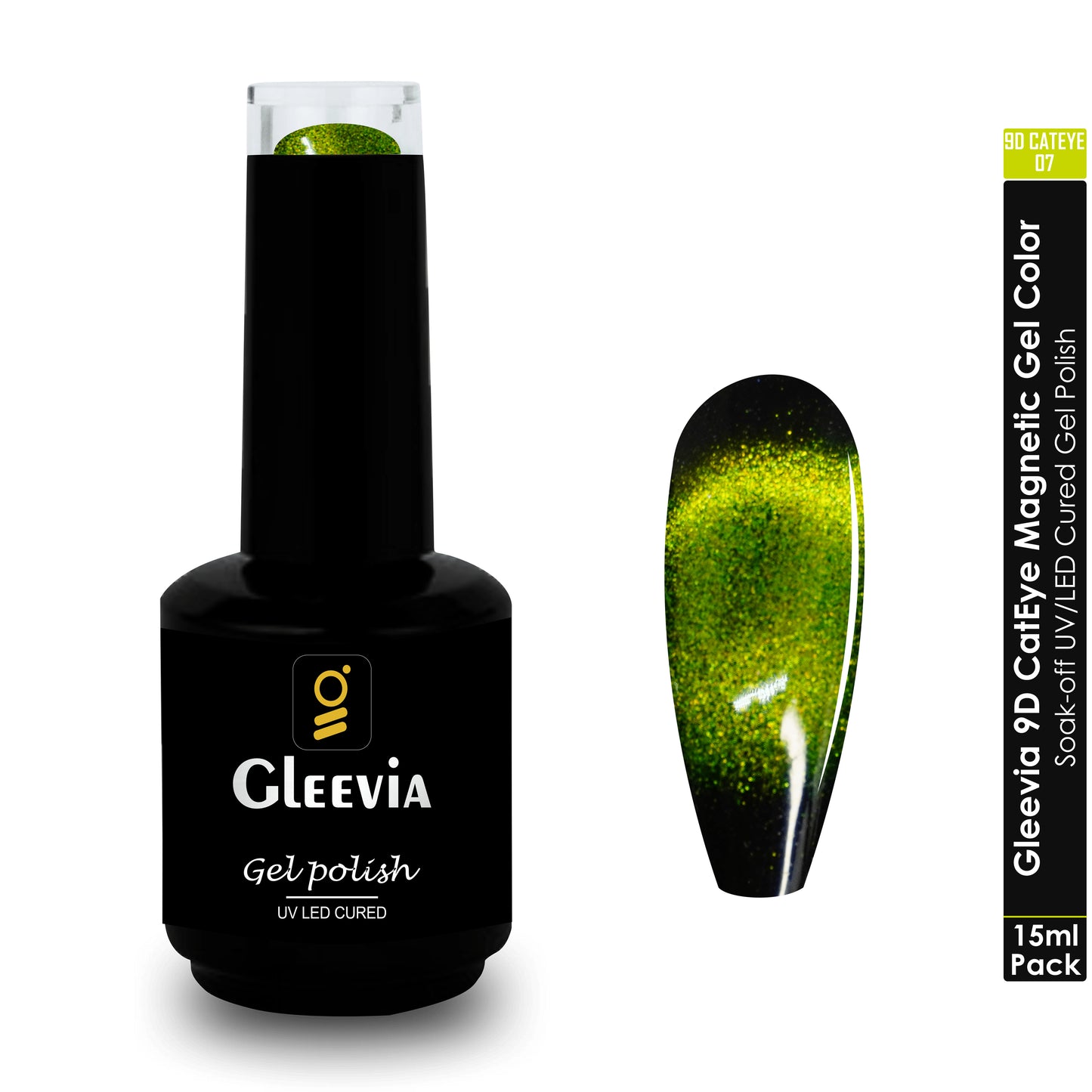 9D CatEye UV Gel Polish | Magnetic 9D Gel Nail Polish for Professionals 15ml