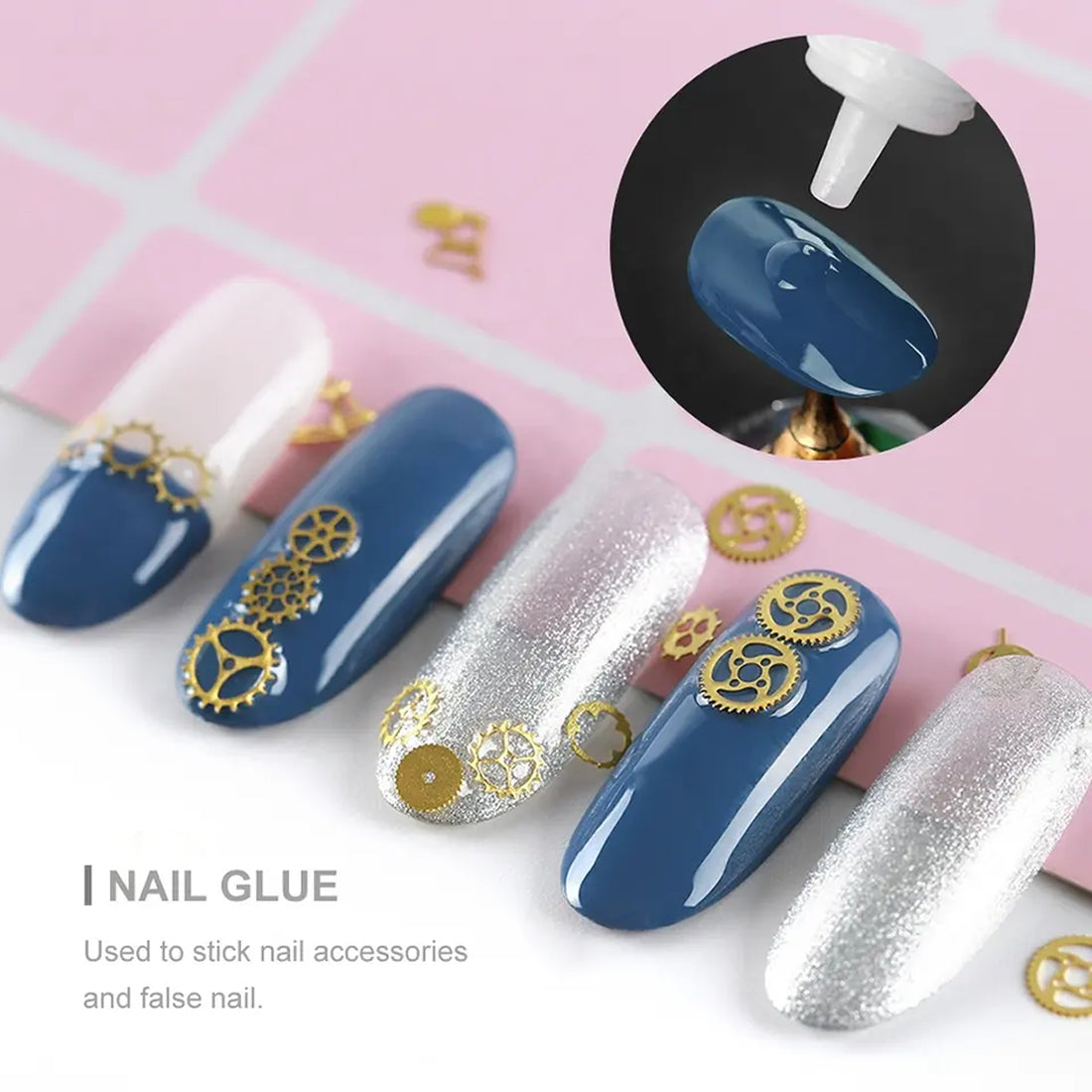 Nail Glue | Super Nail Adhesive Quick Dry Gel 3gm/Pack