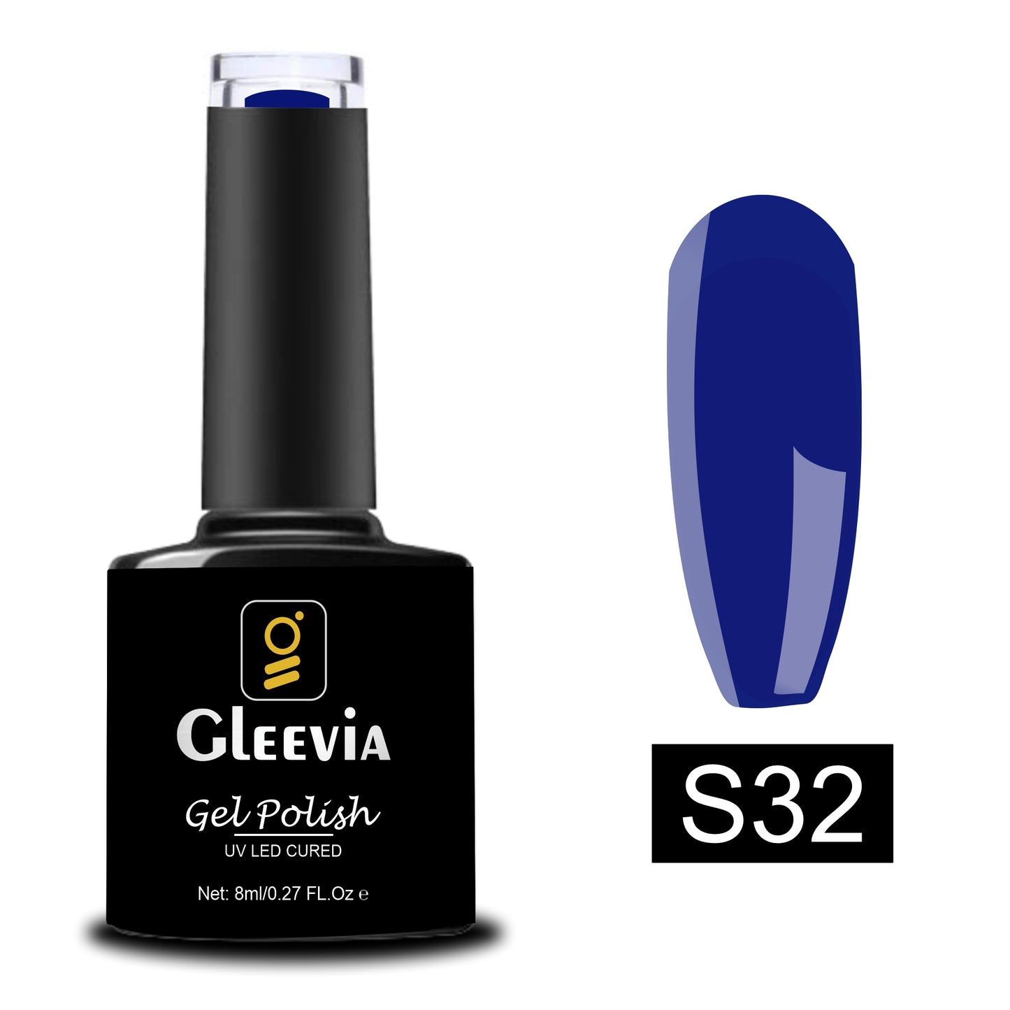 UV/LED Gel Polish for Professionals 15ml Brush Cap Shade S32