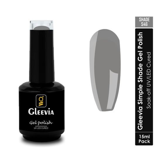 UV/LED Gel Polish for Professionals 15ml Brush Cap Shade S46