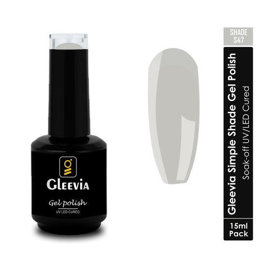 UV/LED Gel Polish for Professionals 15ml Brush Cap Shade S47