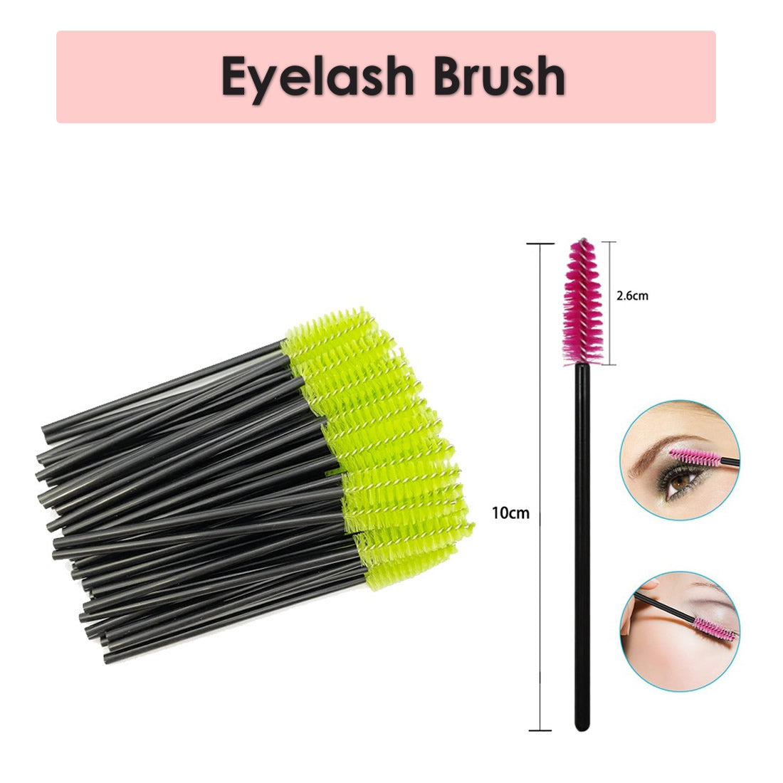 Eyelash Grooming Accessories | False Eyelash Brush.